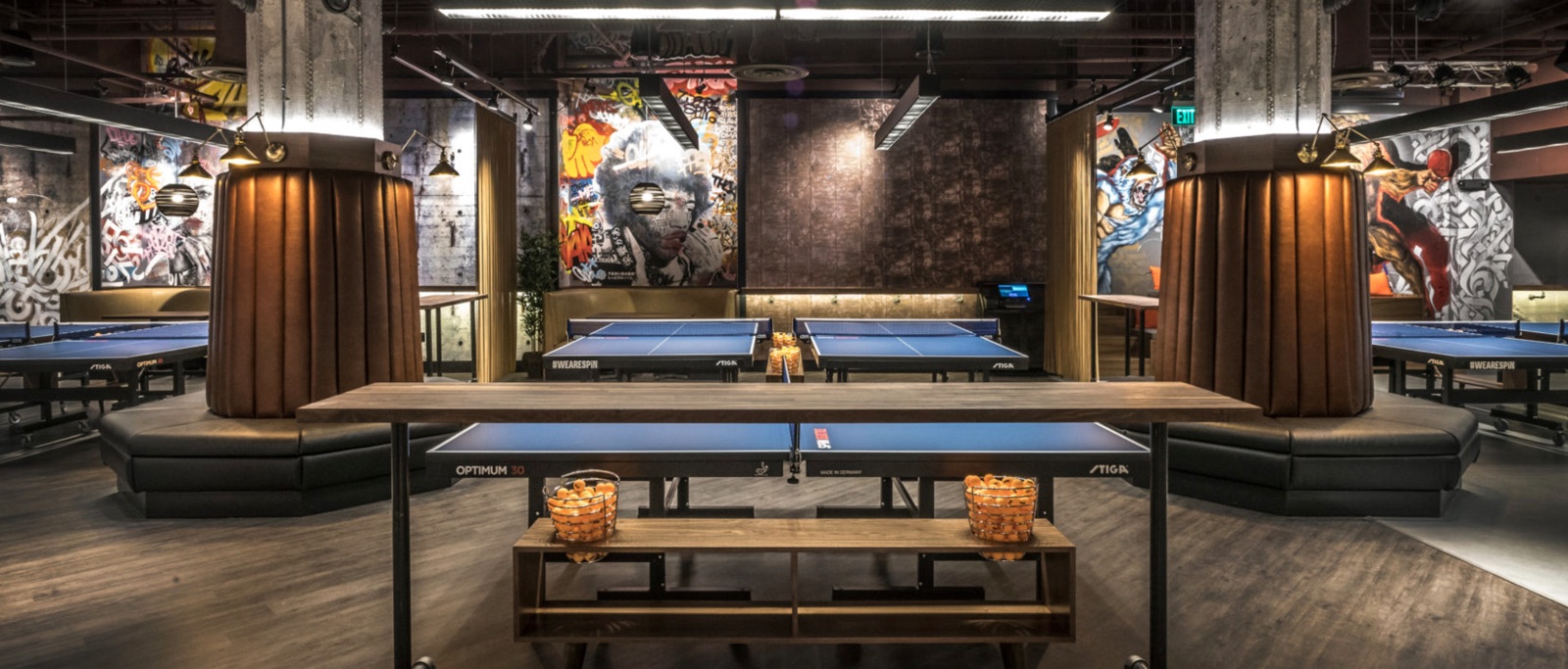Barker / Nestor's concept work for the hospitality spaces at Ferris & Co.